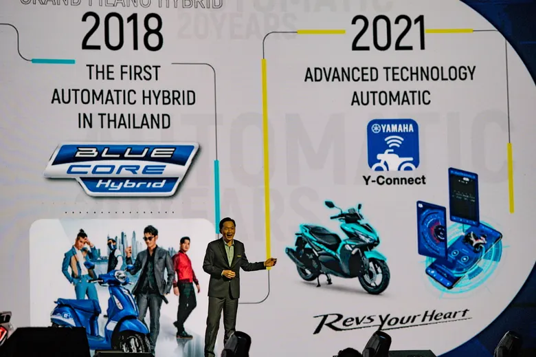 ไทยยามาฮ่าครึ่งปีแรกยังคงแข็งแกร่ง หลังยอดขายโตสวนตลาด 5.8% พร้อมส่งออโตเมติกตัวใหม่ "ALL NEW YAMAHA FAZZIO HYBRID CONNECTED"