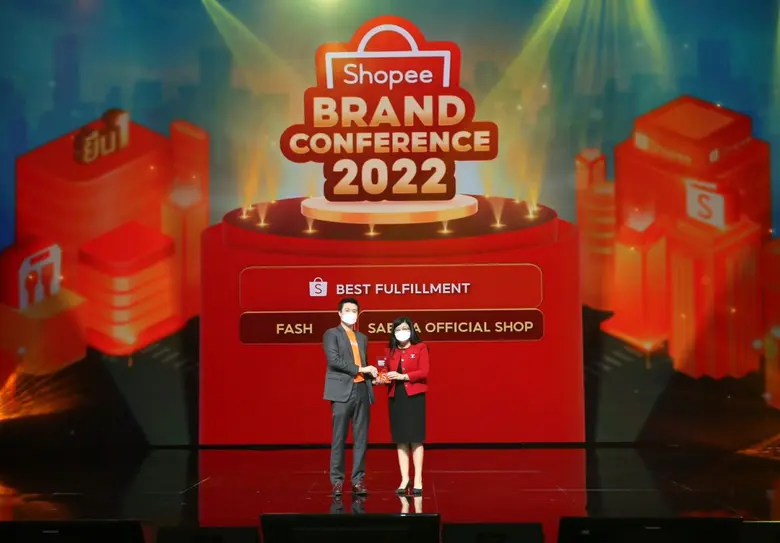 SABINA คว้ารางวัล Best fulfillment ในหมวดแบรนด์แฟชั...
