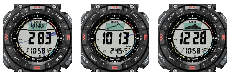 คาสิโอเปิดตัวนาฬิกา PRO TREK รุ่นใหม่ ทำจากวัสดุพลาสติกชีวมวลและหน้าจอแอลซีดีสองชั้น