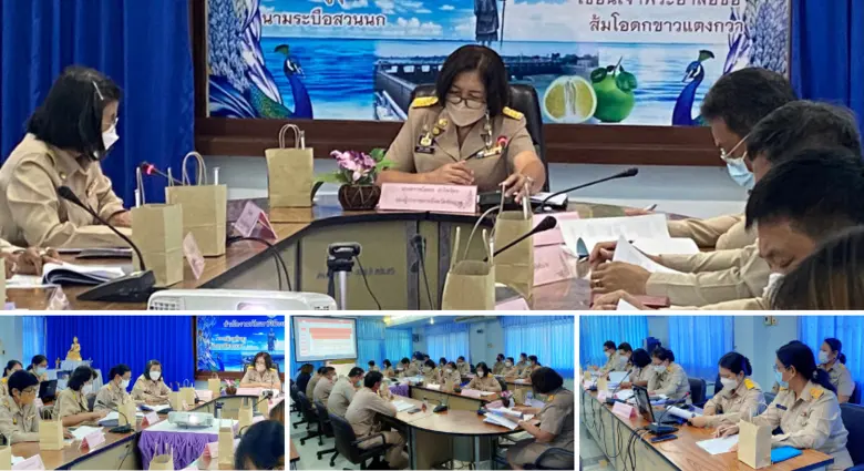 สำนักงานพัฒนาฝีมือแรงงานชัยนาท จัดประชุมค...