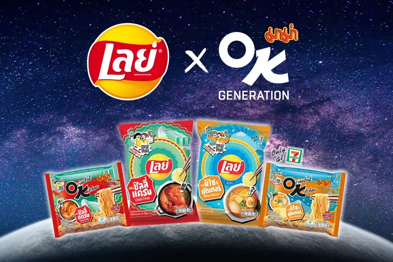 Big Brand of Instant Noodles Collab with Major Potato Chip Brand to Offer the Multiverse of Yummy Goodness, Launching Two New Flavors "Chili Crab - Miso Butter"