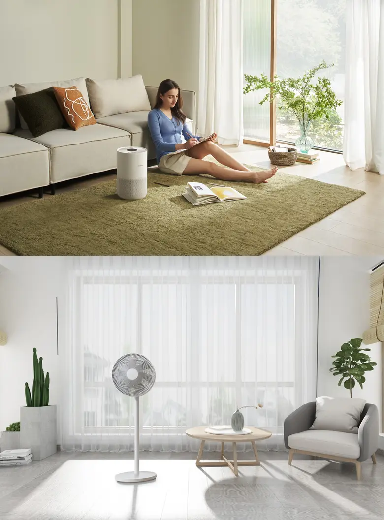 Xiaomi ประกาศวางจำหน่าย ไดร์เป่าผม Xiaomi Ionic Hair Dryer H300, เครื่องฟอกอากาศ Xiaomi Smart Air Purifier 4 Compact และพัดลม Mi Smart Standing Fan 2 Lite