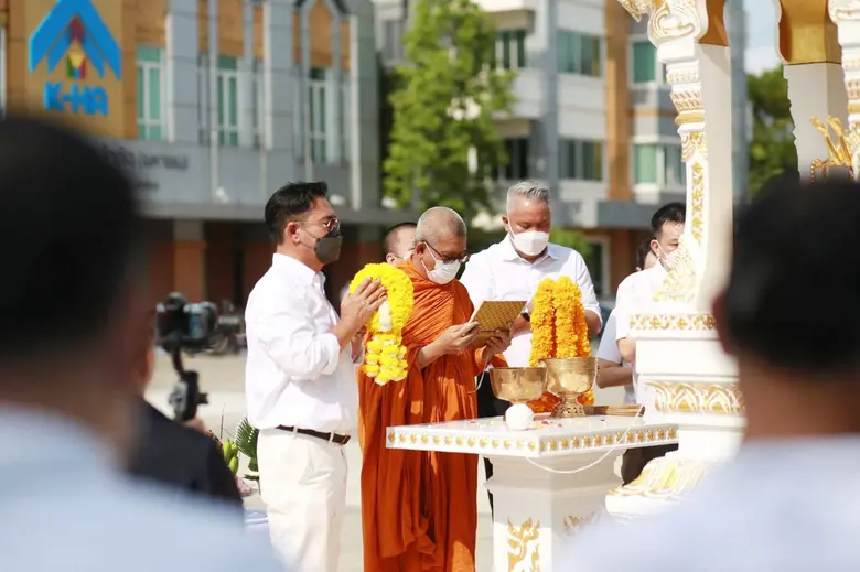 ฤกษ์งามยามดี "เคหะสุขประชา" ตั้งศาลพระพรหม