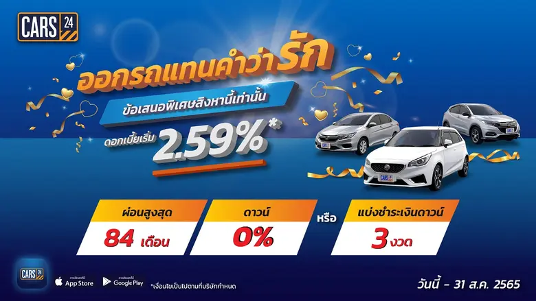 CARS24 (คาร์สทเวนตี้โฟร์) แพลตฟอร์มซื้อขา...