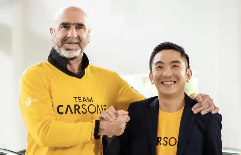 CARSOME แต่งตั้งตำนานนักเตะ 'เอริค คันโตนา' ขึ้นแท่นแบรนด์แอมบาสเดอร์