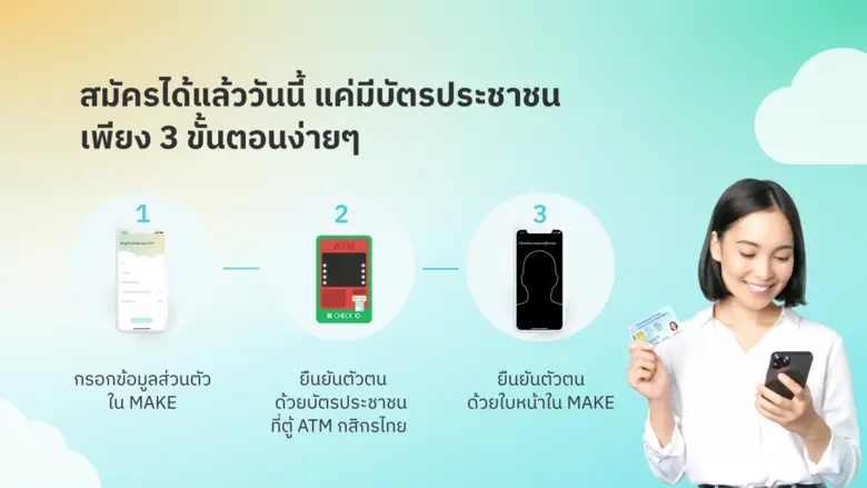 KBTG levels up MAKE by KBank - the must-have money management app - expanding its reach to customers nationwide to include those with no KBank account or K PLUS