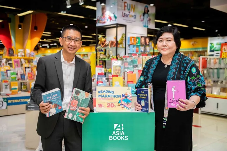 เอเซียบุ๊คส จัดแคมเปญ "Reading Marathon" อ่านสนุกแบบ Non-Stop พร้อมส่วนลดสูงสุด 20% ตั้งแต่วันนี้ - 31 สิงหาคม 2565