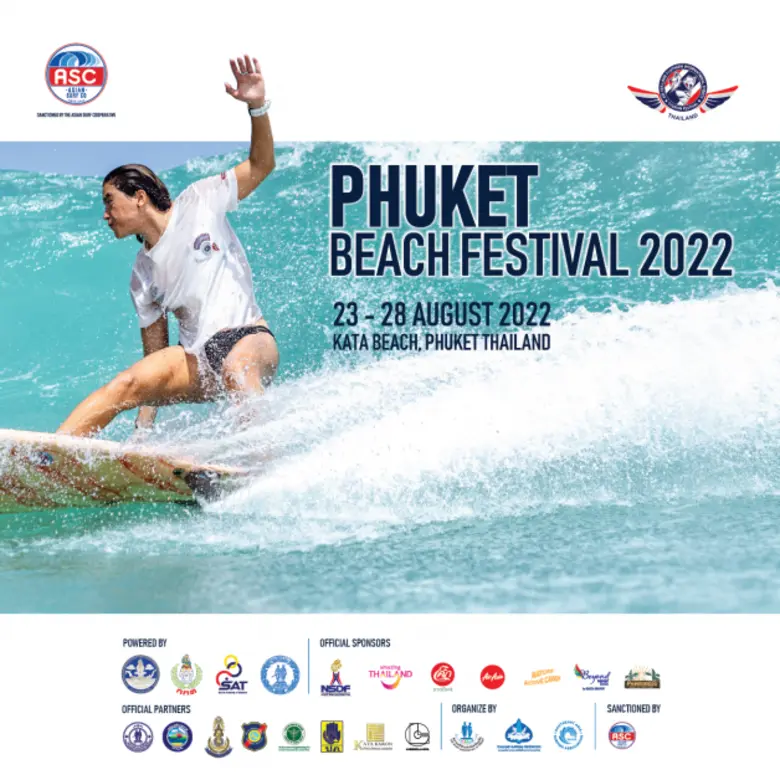กลับมาอีกครั้งกับการแข่งขันกีฬากระดานโต้คลื่นระดับนานาชาติ ASIAN SURF COOPERATIVE ชู SPORTAINMENT ดึงดูดนักท่องเที่ยวเดินทางสู่จังหวัดภูเก็ต