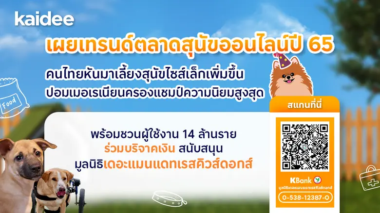Kaidee แพลตฟอร์มสินค้ามือสองออนไลน์อันดับ...