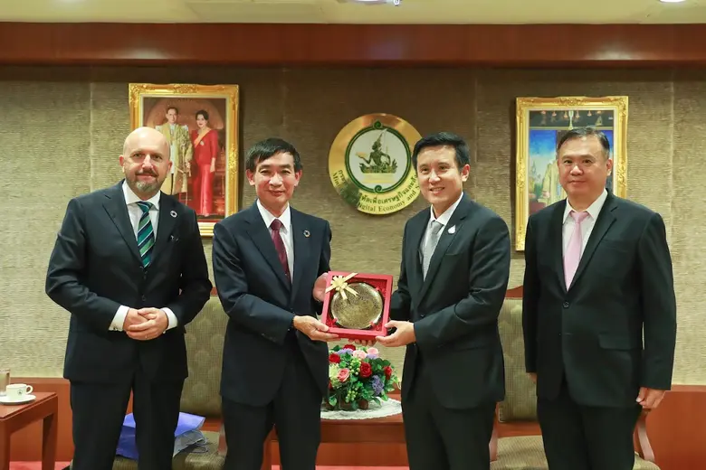 "ชัยวุฒิ" ต้อนรับ เลขาธิการ UPU เนื่องในโอกาสเข้าเยี่ยมคารวะและแสดงความขอบคุณประเทศไทยสนับสนุนกิจกรรมด้านไปรษณีย์