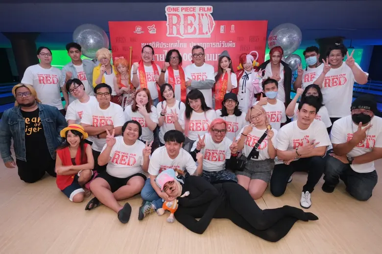 ONE PIECE FILM RED สร้างปรากฏการณ์วันพีซ เปิดฉายสัปดาห์แรก ครองแชมป์ Thailand Box Office
