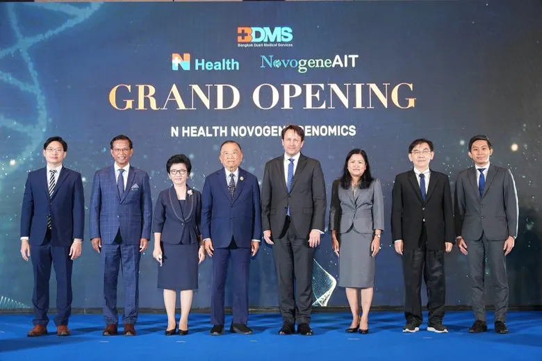 BDMS เปิด 'N Health Novogene Genomics ศูนย์การแพทย์จีโนมิกส์' พัฒนาเทคโนโลยีถอดรหัสพันธุกรรม ขานรับยุทธศาสตร์ชาติ ตั้งเป้าสู่ Genetic Center แห่งเอเชียตะวันออกเฉียงใต้