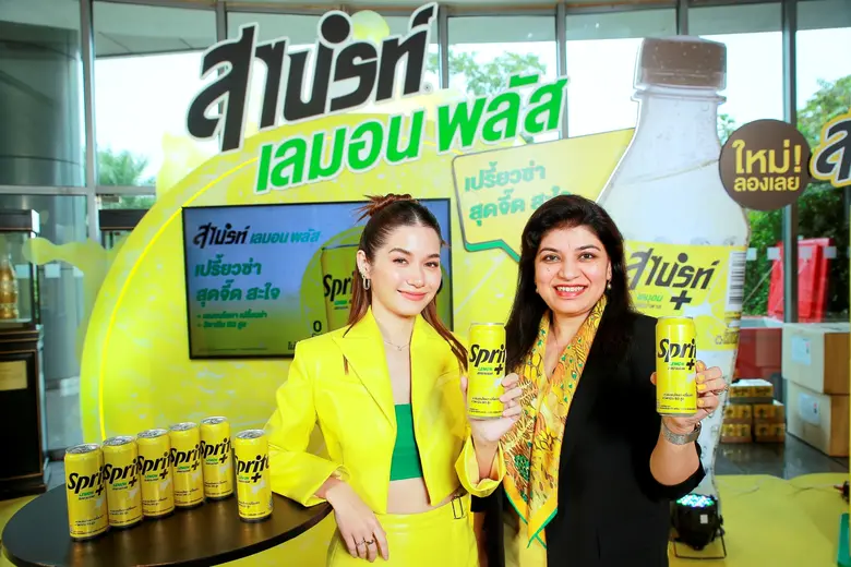 "สไปรท์" โดย กลุ่มธุรกิจโคคา-โคล่า ในประเ...