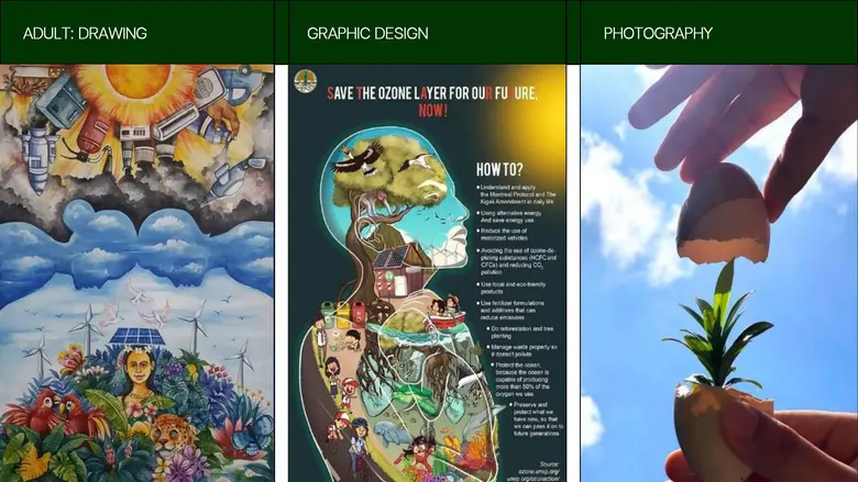 36 winners awarded for Asia-Pacific Ozone2Climate Art Contest