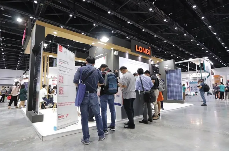 ลอนจิ (LONGi) ร่วมเปิดบูธในงานสัปดาห์พลัง...