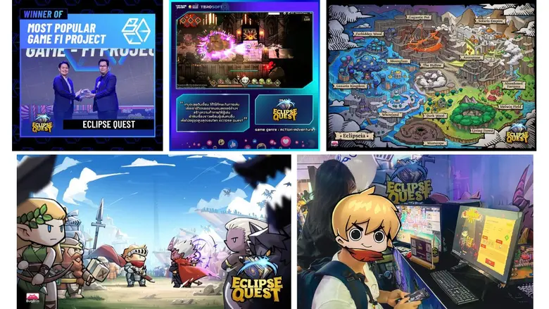 "Eclipse Quest" Wins 2 Major Awards Earning Recognition from Thailand TGS 2022 and Thailand Comic Con 2022