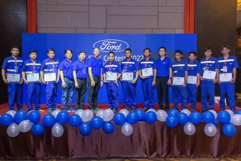 ฟอร์ด ประเทศไทย จัดการแข่งขันทักษะช่างเทค...