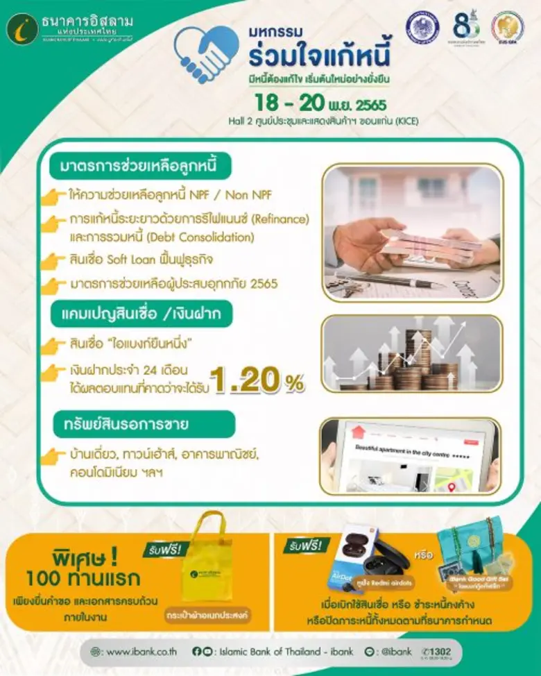 ธนาคารอิสลามแห่งประเทศไทย (ไอแบงก์) รวบรว...