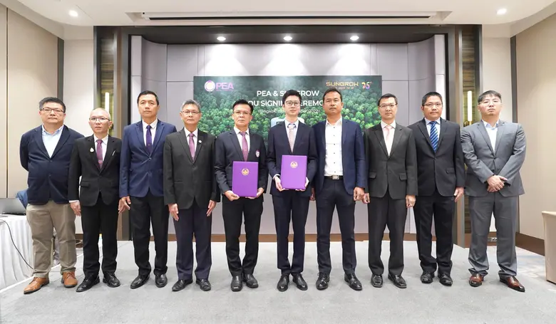 "ซันโกรว์" ลงนามบันทึกความเข้าใจร่วมกับการไฟฟ้าส่วนภูมิภาค (กฟภ.) เดินหน้าขยายความร่วมมือเต็มกำลัง