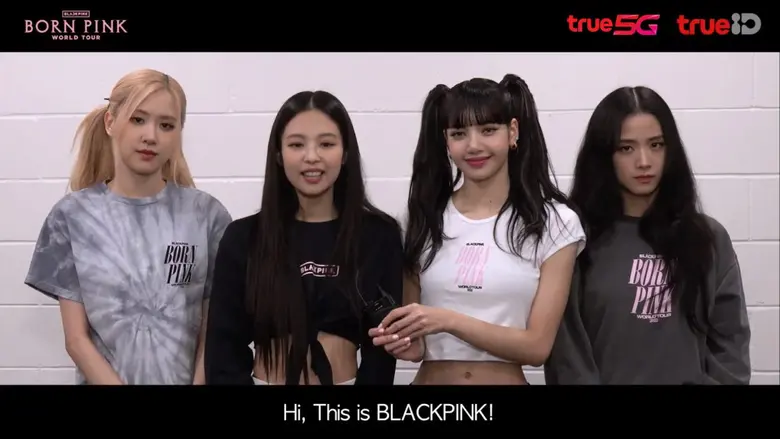 4 สาว BLACKPINK ส่งคลิปเอ็กซ์คลูซีฟ ชวนชาวทรู และ BLINKs ไทย  ร่วมสนุกไปกับทรู 5G และทรูไอดี ลุ้นรับฟรี VIP Package บัตรคอนเสิร์ต พร้อมของที่ระลึกมากมาย