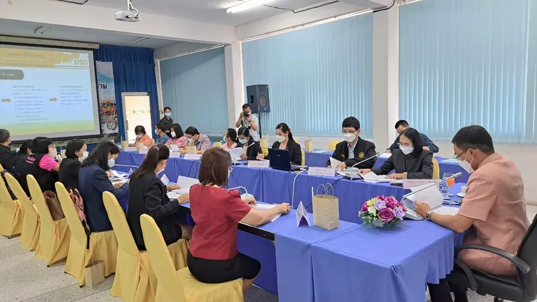 สนพ.สมุทรสงคราม ประชุมพัฒนาทักษะนักเรียนที่ไม่ได้เรียนต่อให้ภาคบังคับ ครั้งที่ 1/2566