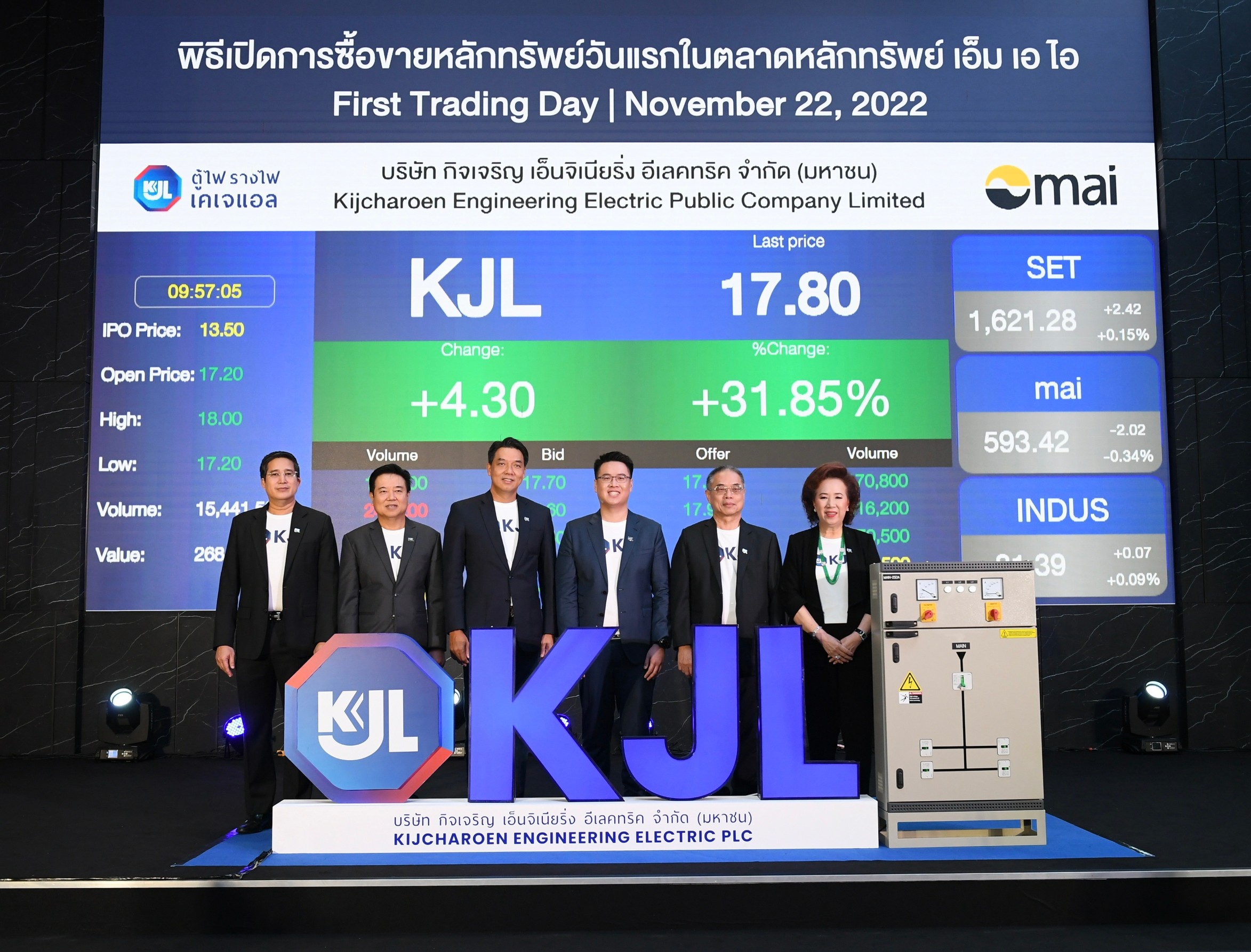 นายการุณย์ สุจิวโรดม (ที่ 2 จากขวา) ประธา...