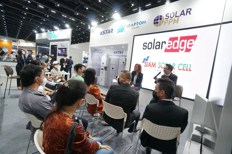SolarEdge จัดแสดง DC Optimized Solution ติดตั้งในไทยมากกว่า 2,000 โครงการ ชูจุดเด่นผลิตไฟได้มากกว่า ปลอดภัยกว่า อ่านค่าผลิตไฟได้เป็นรายแผง