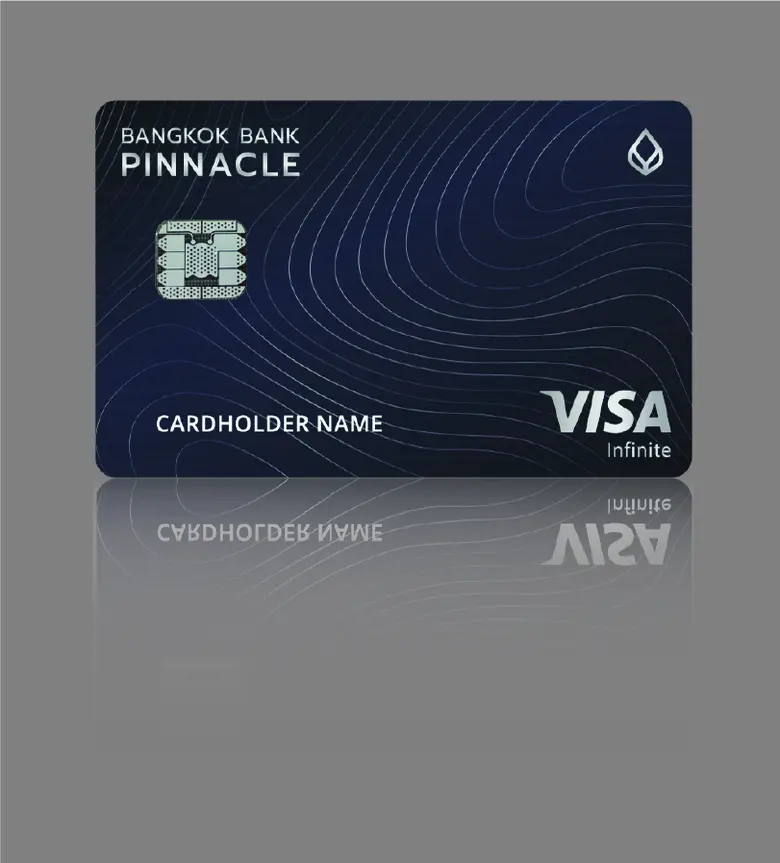 Bangkok Bank launches "Bangkok Bank PINNACLE Card" the first metal credit card from Thai commercial banks which offers ultimate privileges for ultra-high net worth customers together