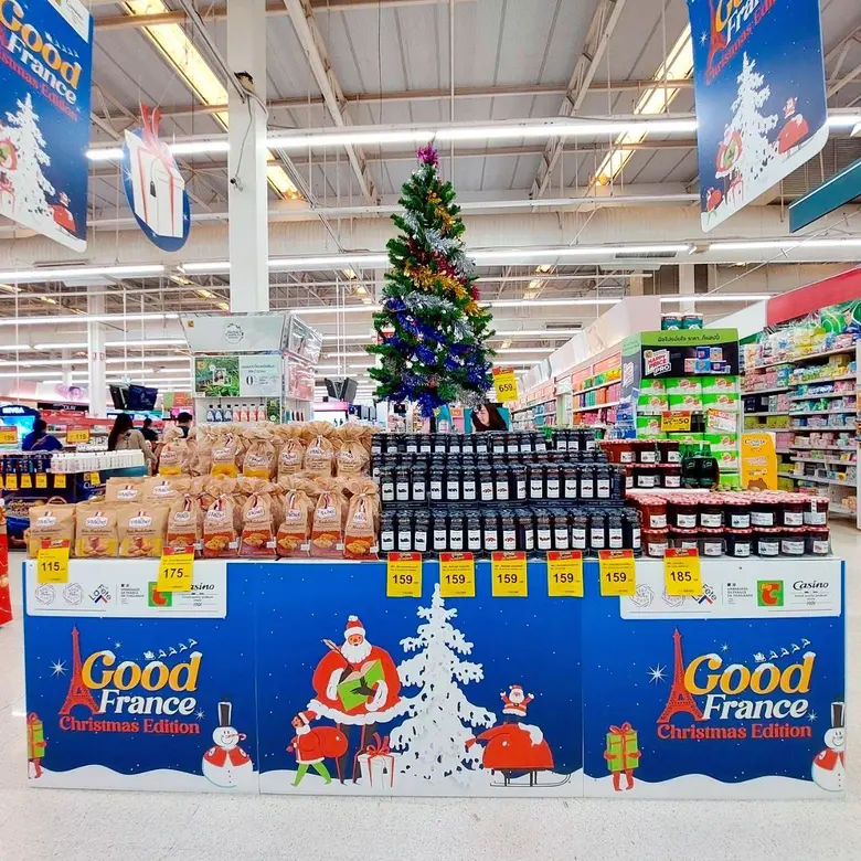 บิ๊กซี ชวนช้อปสินค้านำเข้าจากประเทศฝรั่งเศส ราคาประหยัด คุ้มค่า ในงาน Big C Good France: Christmas edition ฉลองเทศกาลแห่งความสุขส่งท้ายปี เริ่มแล้ววันนี้