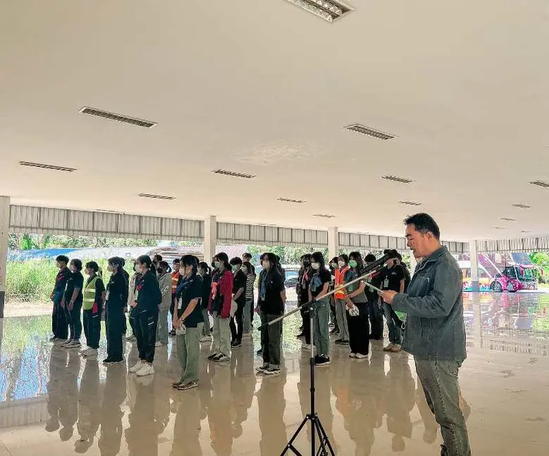 นศ.วิทยาลัยการบินและคมนาคม ม.ศรีปทุม ฝึกการค้นหาช่วยชีวิตและการฝึกยังชีพ ครั้งที่ 4