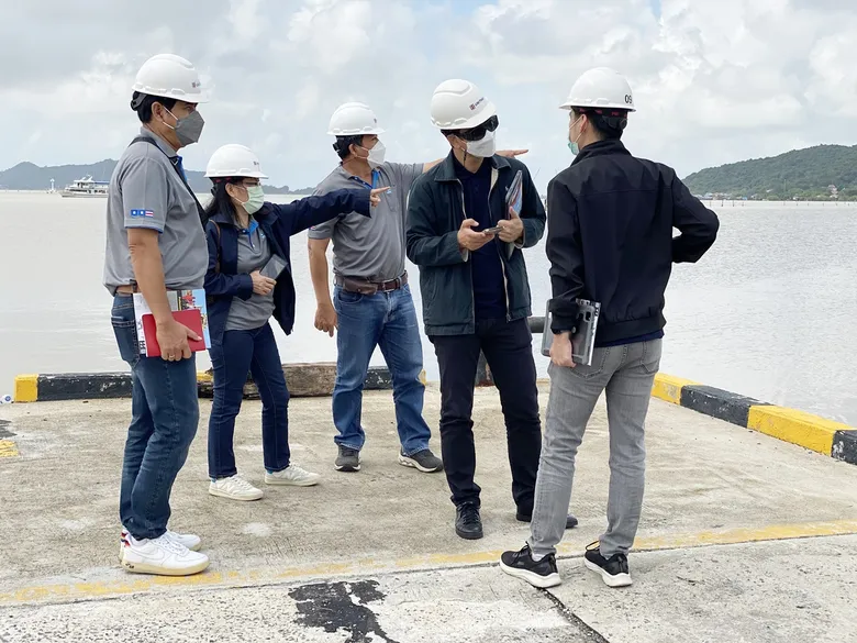 "ท่าเรือประจวบ" ดูงานยูนิไทย (สงขลา)