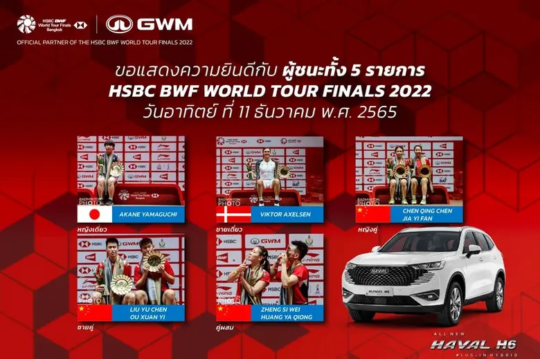 จบลงไปแล้วกับการแข่งขันแบดมินตันระดับโลกอ...