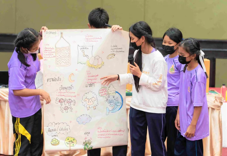 ธนาคารแห่งอเมริกาจัดอบรมพัฒนาผลิตภัณฑ์ที่เป็นมิตรต่อสิ่งแวดล้อมให้นักเรียนและครูภายใต้การประสานงานของมูลนิธิ EDF