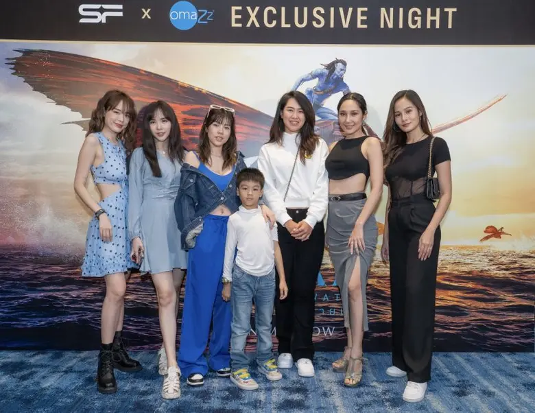 Omazz(R)  และ SF มอบประสบการณ์พิเศษชวนชมภาพยนตร์ที่คนทั้งโลกรอคอย Avatar : The Way Of Water ที่ The Bed Cinema by Omazz(R)