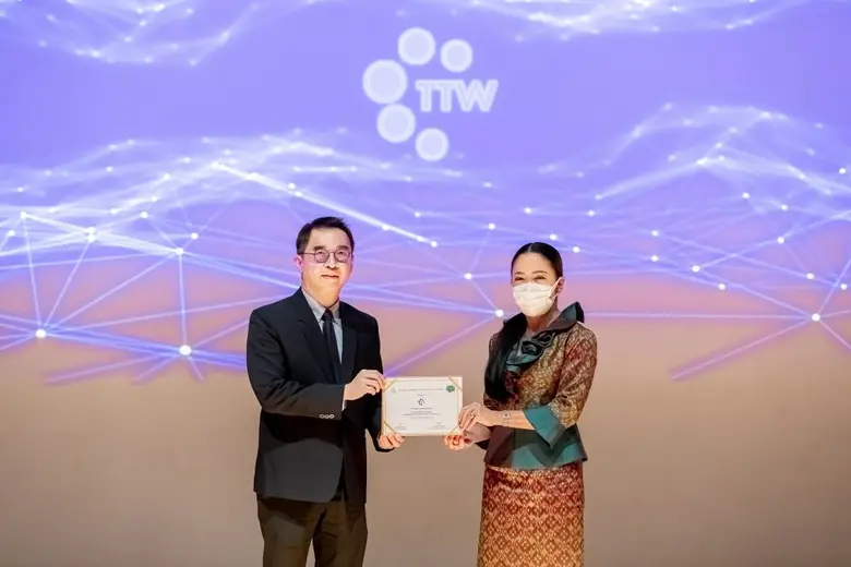 TTW รับรางวัลเกียรติคุณ Sustainability Disclosure Award ประจำปี 2565  จากสถาบันไทยพัฒน์ ต่อเนื่องเป็นปีที่ 4