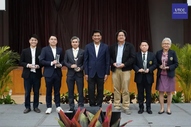 มหาวิทยาลัยหอการค้าไทย UTCC ขอแสดงความยินดีกับอาจาร...