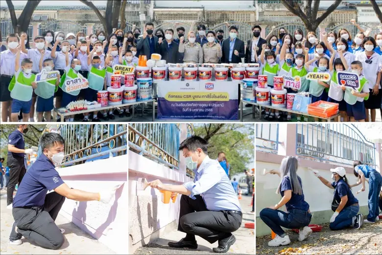 บมจ.ทีโอเอ เพ้นท์ (ประเทศไทย) จับมือ บมจ....