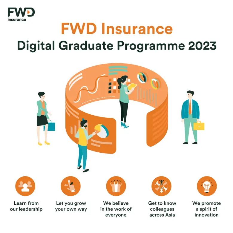 FWD ประกันชีวิต ชวนคนรุ่นใหม่ เข้าร่วมทำง...