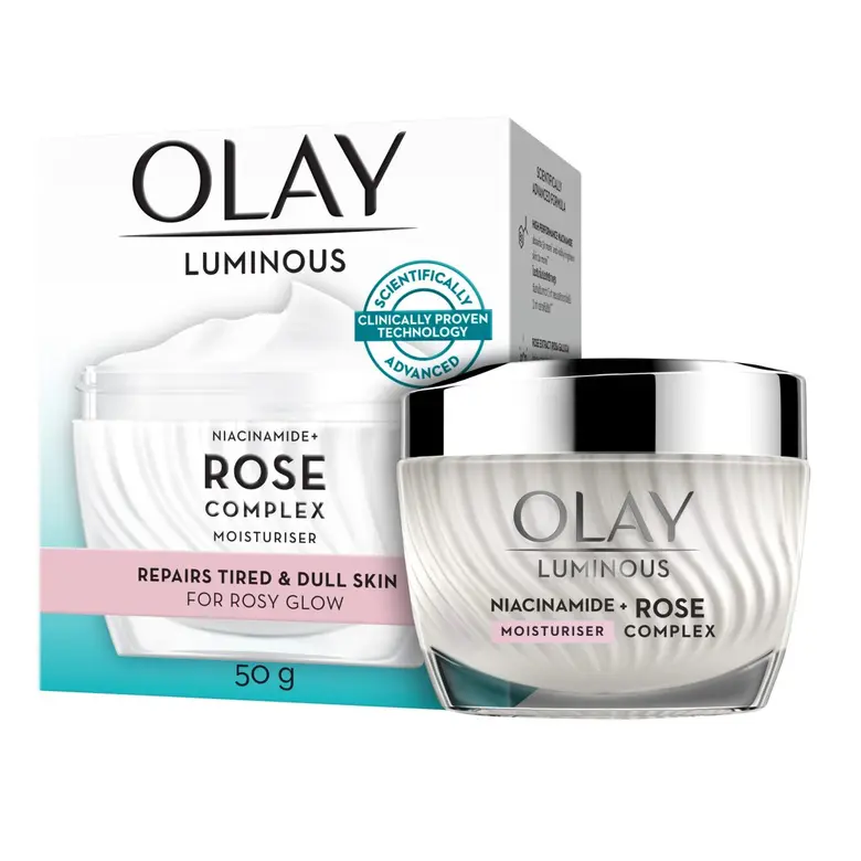 หน้าใสไม่ขี้ฟ้อง ด้วยผลิตภัณฑ์ใหม่ล่าสุด ที่ล้ำหน้าที่สุดจาก OLAY ผสมผสานสูตรเทคโนโลยีล้ำหน้าจากไนอะซินาไมด์และสารสกัดจากกุหลาบ