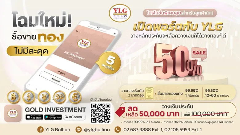 YLG ชี้จีนเปิดประเทศหนุนดีมานด์ทองกายภาพ ธ.กลางตุนทองต่อเนื่องหนุนทอง Q1 สดใส แม้ต้องระวังแรงขายกำไร