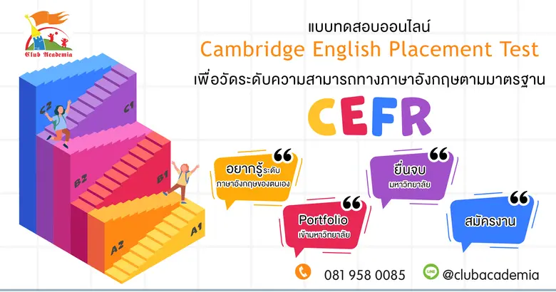 เปิดรับสมัครผู้สนใจเข้ารับการทดสอบภาษาอัง...