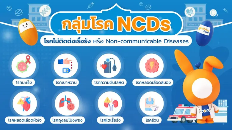 โรค NCDs (Non-communicable Diseases) หรือ...