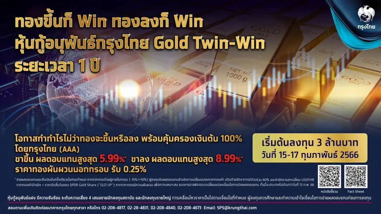 ธนาคารกรุงไทย เปิดขายหุ้นกู้อนุพันธ์ชุดให...