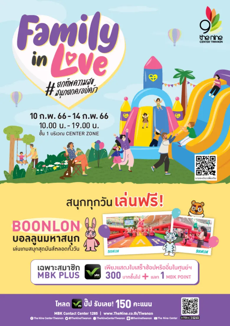 เดอะไนน์ เซ็นเตอร์ ติวานนท์ ศูนย์การค้าใน...