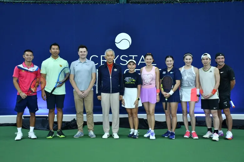 KE Group เอาใจคนเลิฟเทนนิส เปิดตัว "CRYSTAL SPORTS" สนามเทนนิสอินดอร์ 8 สนาม มาตรฐานระดับโลก ITF แห่งแรกและแห่งเดียวในเมืองไทย ติดห้างเดอะคริสตัล เอกมัย-รามอินทรา