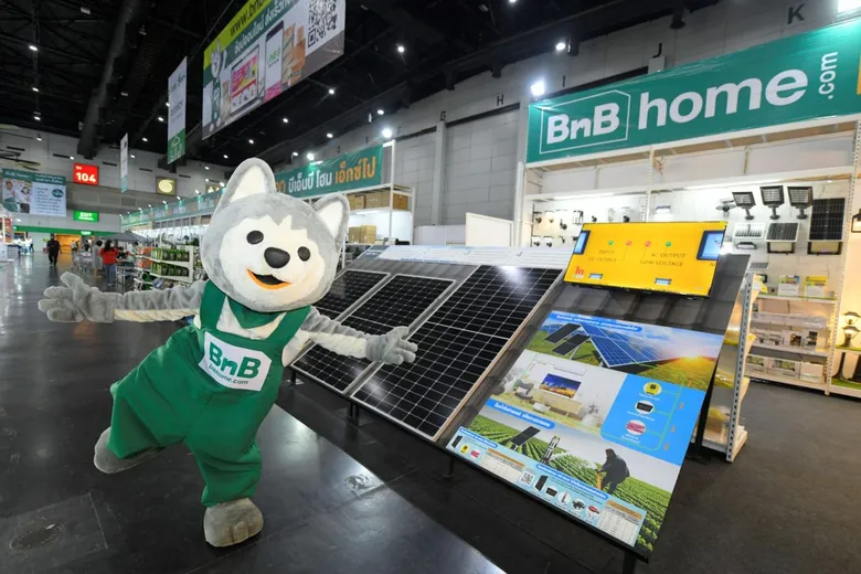 อลังการ งาน BnB home EXPO 2023 วันแรกปังไม่ไหว!! งานมหกรรมเพื่อบ้าน ที่ชูกลยุทธ์เจาะกลุ่มคนรักบ้าน ชูนวัตกรรมเด่น แผงโซลาร์เพื่อที่อยู่อาศัย พร้อมบริการครบวงจร