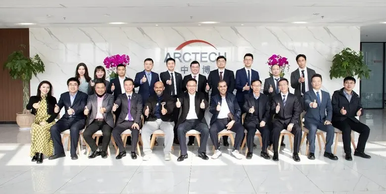 อาร์คเทค พบปะและต้อนรับผู้บริหารบริษัทเอซีดับบลิวเอ พาวเวอร์ และไชน่า เอ็นเนอร์จี เอ็นจิเนียริ่ง กรุ๊ป