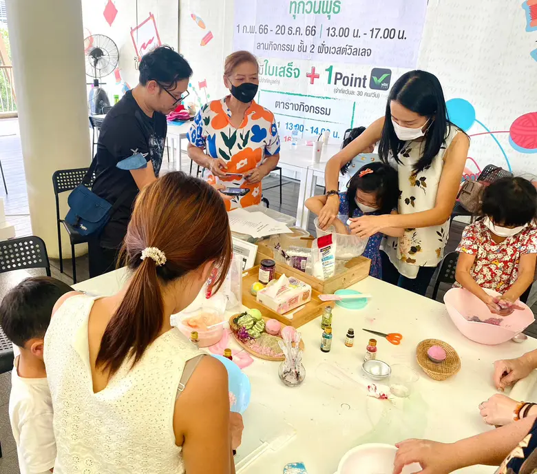 เดอะไนน์ เซ็นเตอร์ พระราม 9 แจกตารางเวิร์กชอปฮีลใจ FAM PLAYS ตลอดเดือนมีนาคม