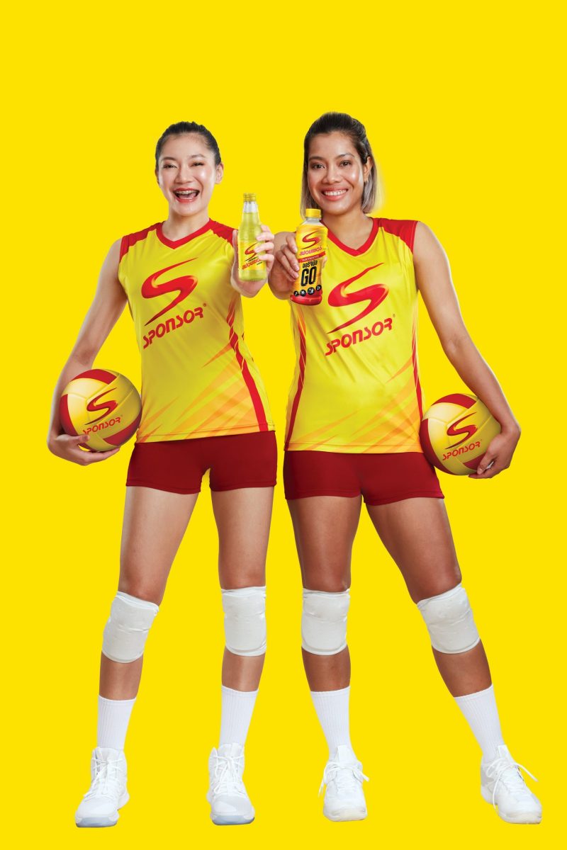สปอนเซอร์ เสิร์ฟเกมรุกครองแชมป์ตลาดสปอร์ตดริงก์ ดึง 2 นักตบลูกยางสาวไทย "เพียว-บุ๋มบิ๋ม" ปลุกพลังความสดชื่นท้าทายขั้นสุด