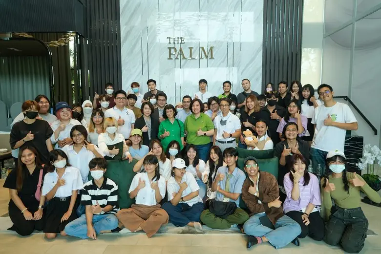 คณะผู้บริหารจาก พฤกษา ให้การต้อนรับ นิสิต...
